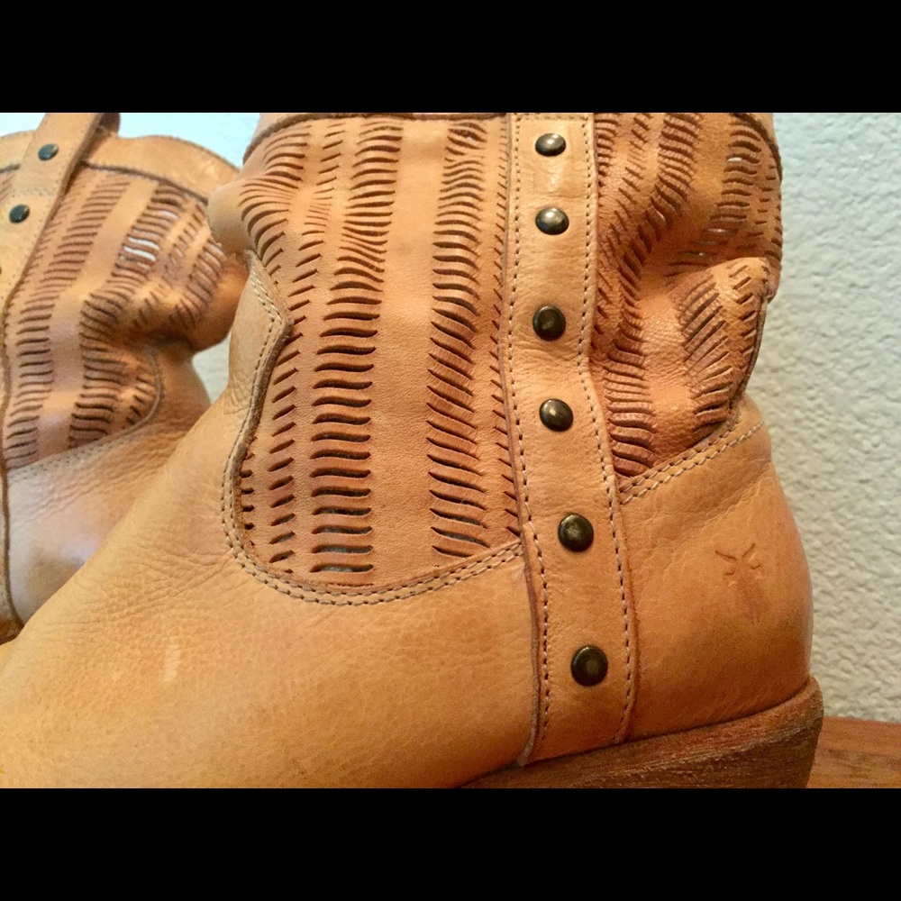 Frye Slouchy Leather Boots